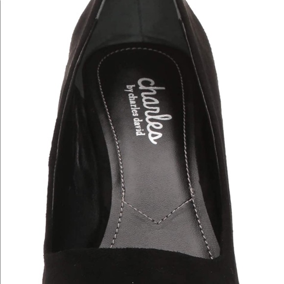 Black Charles David Pump size 7.5 - Picture 3 of 6